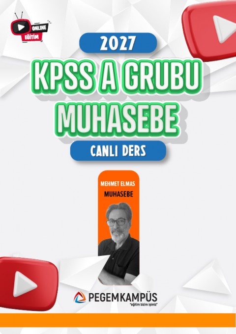 2027 KPSS A Grubu Muhasebe Canlı Ders