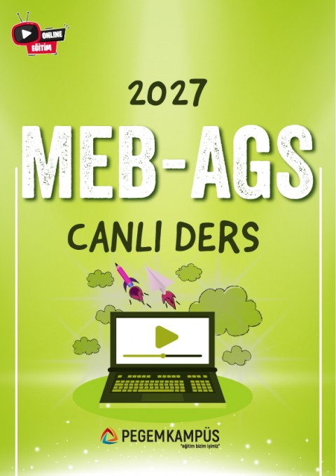 2027 MEB-AGS Canlı Ders + Ders İzleme Defteri + Soru Bankası