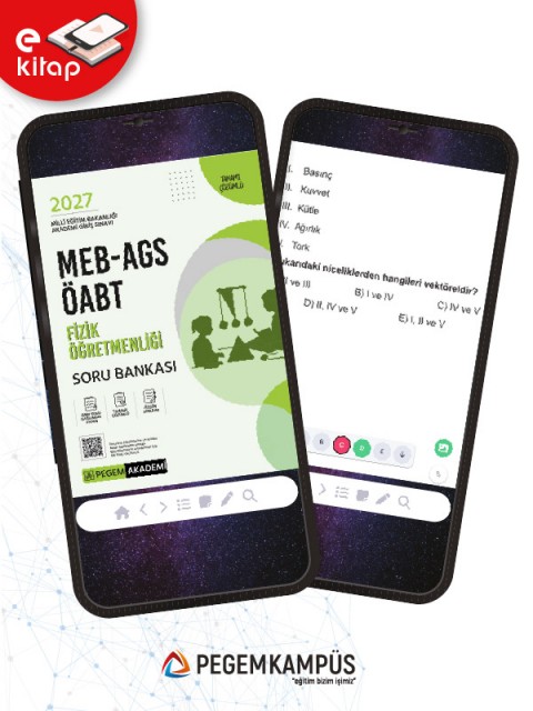 2027 MEB-AGS ÖABT Fizik Öğretmenliği E-Soru Bankası