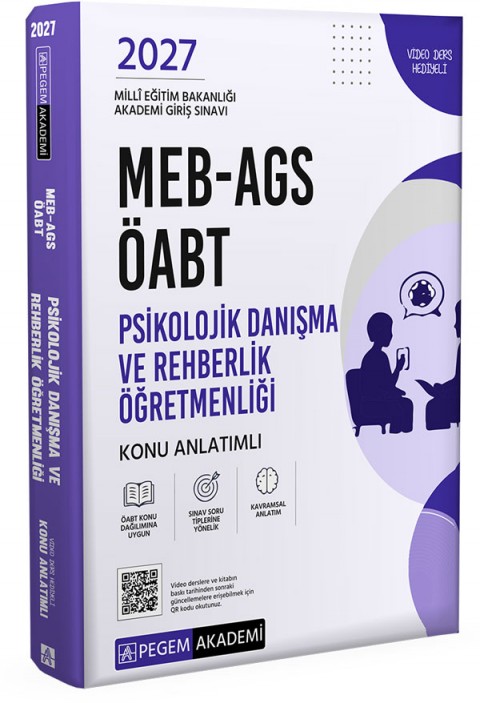 2027 MEB AGS ÖABT Psikolojik Danışma ve Rehberlik Konu Anlatımlı