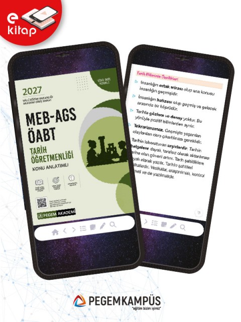 2027 MEB-AGS ÖABT Tarih Öğretmenliği Konu Anlatımlı E-Kitap