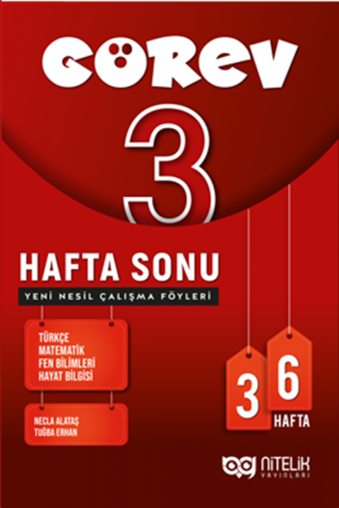 3. Sınıf Görev Hafta Sonu Yeni Nesil Çalışma Föyleri