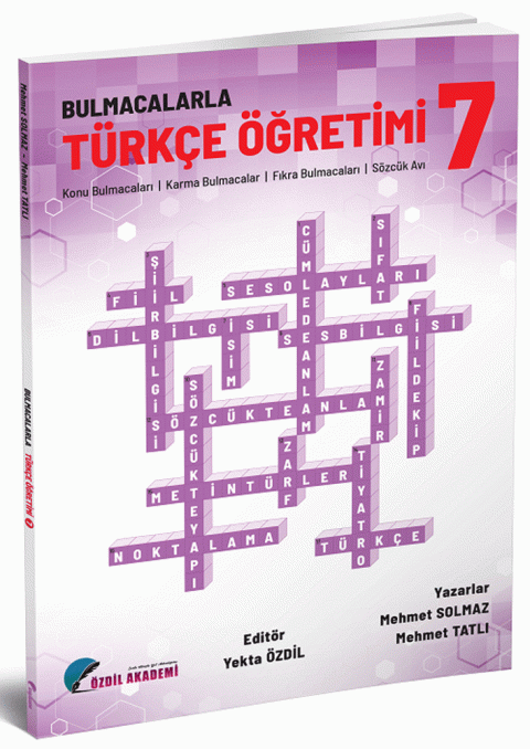 7. Sınıf Bulmacalarla Türkçe Öğretimi - Yekta Özdil Özdil Akademi Yayınları