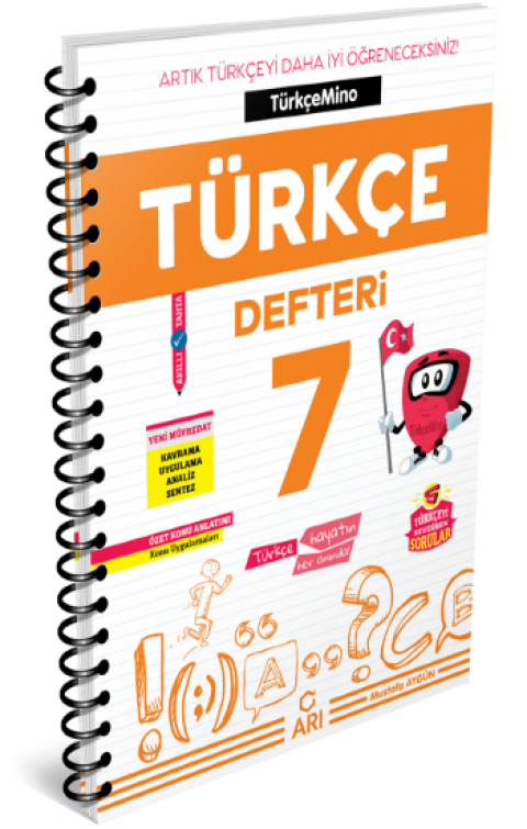 7. Sınıf Türkçemino Türkçe Defteri
