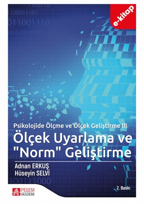 Psikolojide Ölçme ve Ölçek Geliştirme III Ölçek Uyarlama ve Norm Geliştirme (e-kitap)