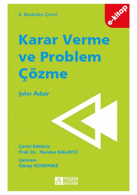 Karar Verme ve Problem Çözme (e-kitap)