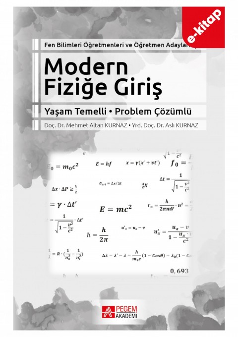 Fen Bilimleri Öğretmenleri ve Öğretmen Adayları İçin Modern Fiziğe Giriş (e-kitap)