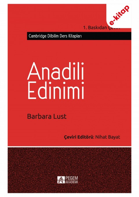 Anadili Edinimi (e-kitap)
