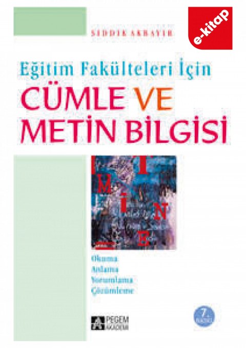 Cümle ve Metin Bilgisi (e-kitap)