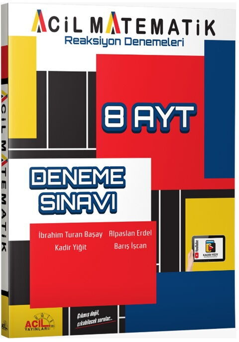 Acil Yayınları AYT Rejenerasyon 8 li Denemeleri