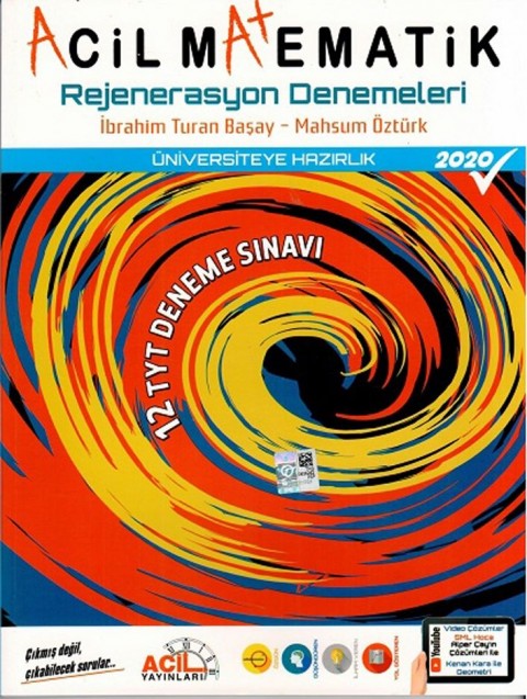Acil Yayınları TYT Acil Matematik Rejenerasyon 12 li Denemeleri