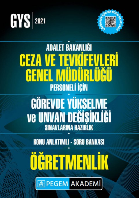 Adalet Bakanlığı Ceza ve Tevkifevleri Genel Müdürlüğü Personeli İçin Görevde Yükselme ve Unvan Değiş