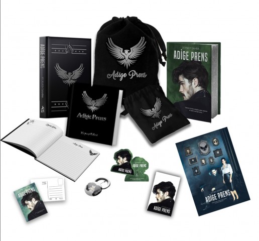 Adige Prens Kadife (Kese Set - Ciltli)