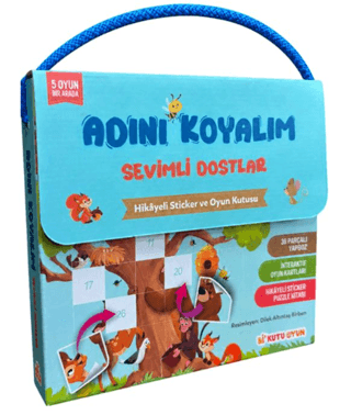 Adını Koyalım - Sevimli Dostlar (Hikayeli Sticker ve Oyun Kutusu)