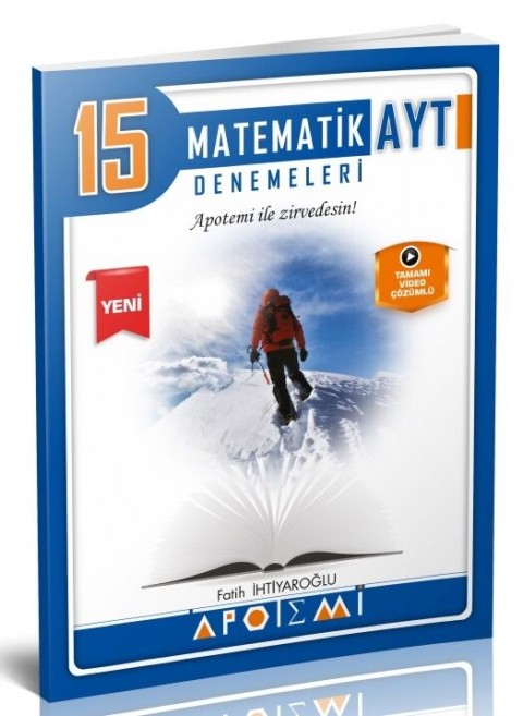 Apotemi Yayınları  AYT Matematik 15 Çözümlü Deneme