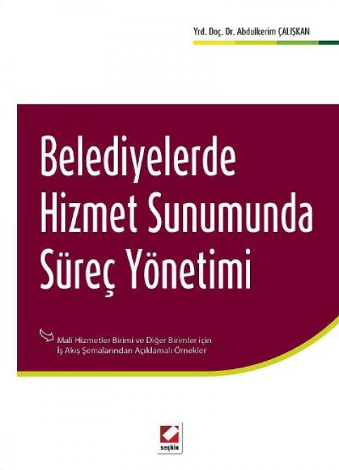 Belediyelerde Hizmet Sunumunda Süreç Yönetimi Mali Hizmetler Birimi ve Diğer Birimler – İş Akış Şemalarından Açıklamalı Örnekler