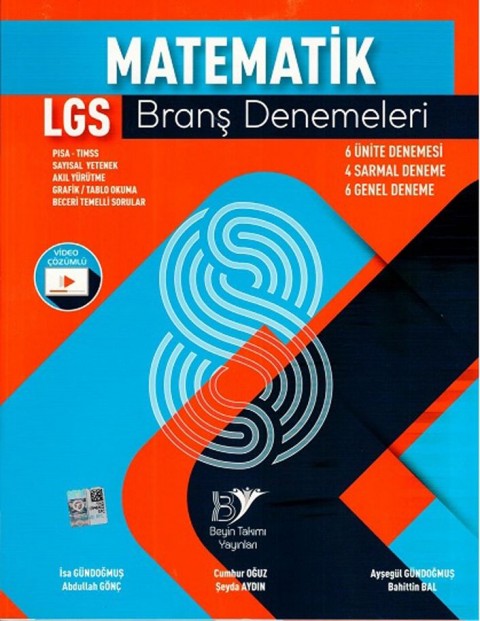 Beyin Takımı 8. Sınıf LGS Matematik Branş Denemeleri