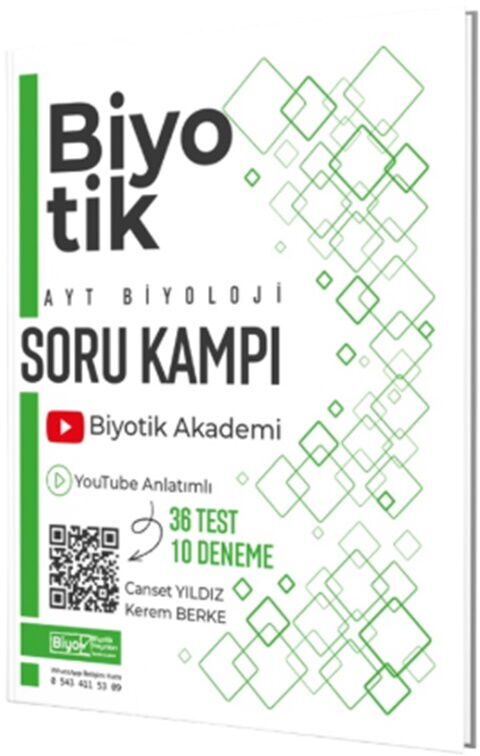 Biyotik Yayınları AYT Biyoloji Soru Kampı