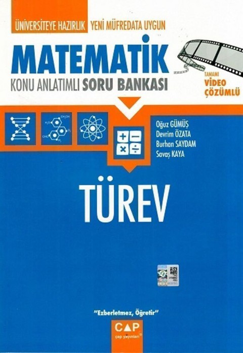 Çap Matematik Türev Konu Anlatımlı Soru Bankası