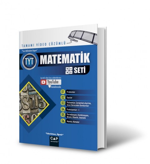 Çap TYT Matematik Seti Tamamı Video Çözümlü