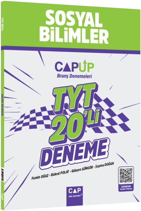 Çap Yayınları TYT Sosyal Bilimler 20 li Deneme