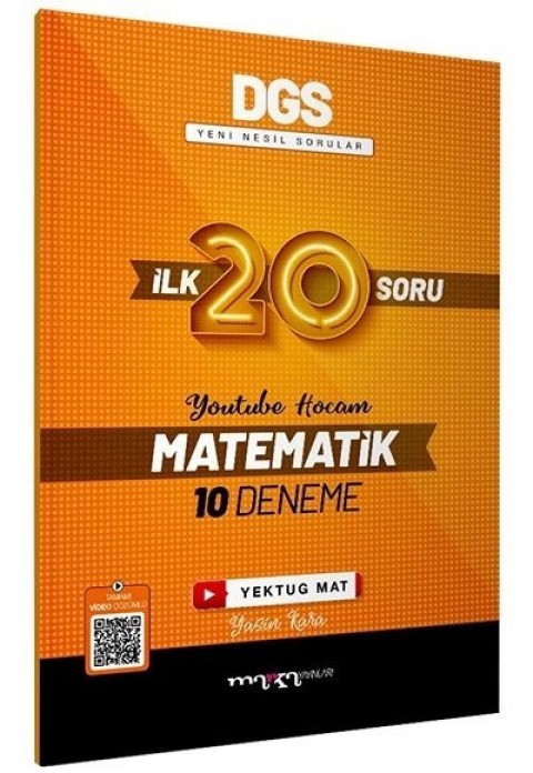 2024 DGS Matematik İlk 20 Soru 10 Deneme