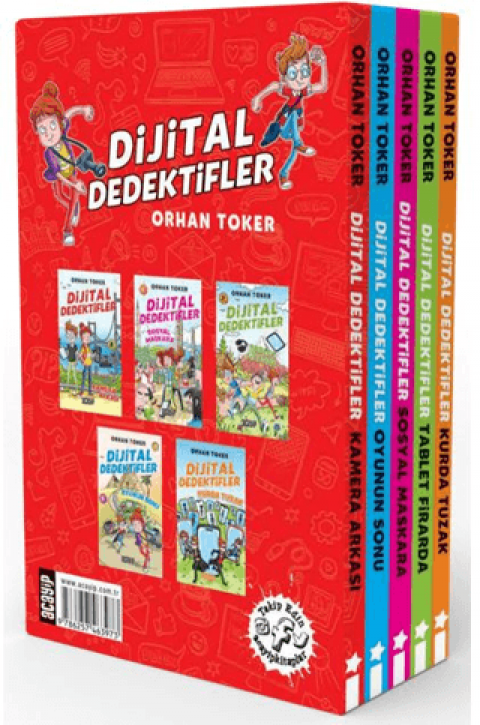Dijital Dedektifler 5 Kitap Kutulu