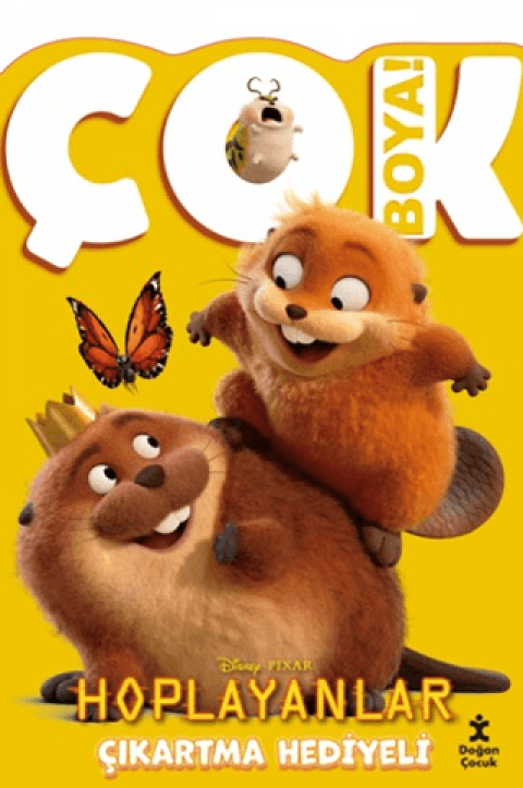 Disney Hoplayanlar;Çok Boya! Çıkartmalı Dev Boyama Kitabı