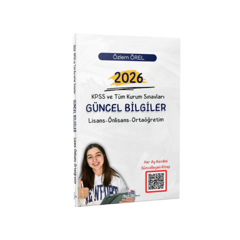 Dizgi Kitap 2026 KPSS ve Tüm Kurum Sınavları Güncel Bilgiler Özlem Örel