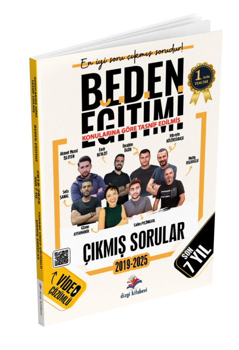 Dizgi Kitap 2026 Meb Ags Öabt Beden Eğitimi Altın Gol Konularına Göre Tasnif Edilmiş Son 7 Yıl Video Çözümlü Çıkmış Sorular