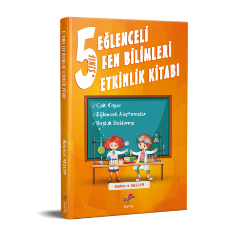 Dizgi Kitap 5.Sınıf Fen Bilgisi Etkinlik Kitabı Aslan Hoca 2022