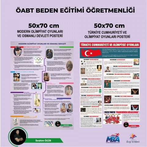 Dizgi Kitap Altın Gol Beden Eğitimi Öğretmenliği Olimpiyat Oyunları Posterleri