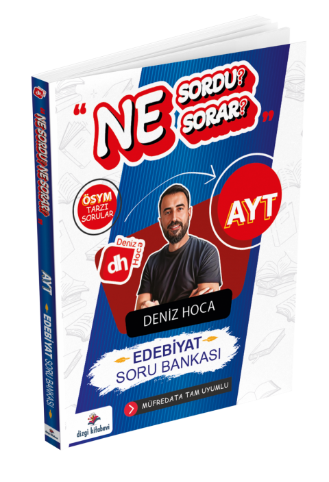 Dizgi Kitap Deniz Hoca Ne Sordu Ne Sorar AYT Edebiyat Soru Bankası