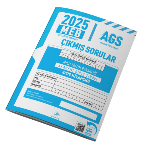 Dizgi Kitap MEB AGS 2025 Sınavı Tek Fasikül Tamamı Video Çözümlü Orijinal Çıkmış Sorular