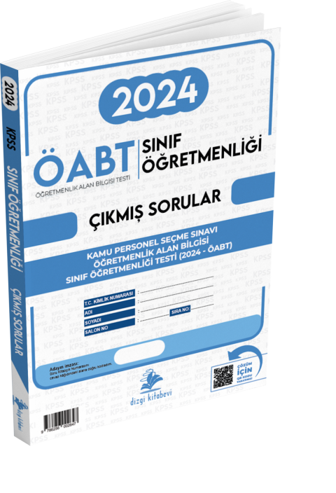 Dizgi Kitap Meb Ags Öabt Sınıf Öğretmenliği Video Çözümlü 2024 Sınavı Tek Fasikül Orijinal Çıkmış Sorular