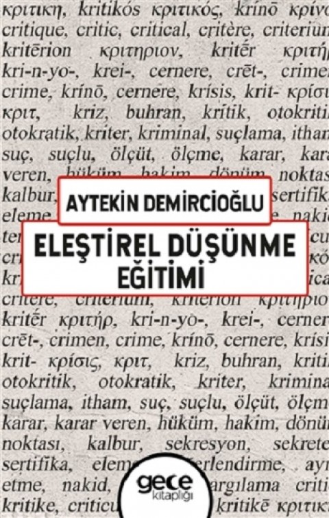 Eleştirel Düşünme Eğitimi