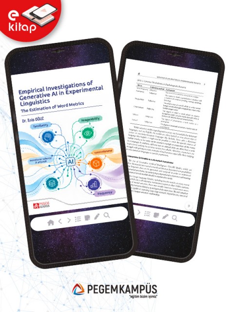 Empirical Investigations of Generative Ai in Expetrimental Linguistics The Estimation of Word Metrics (e-kitap)