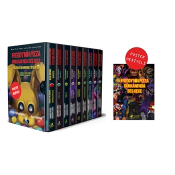 Fazbear’ın Korkunç Tipleri 9 Kitaplık Kutulu Set (Poster Hediyeli)