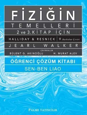 Fiziğin Temelleri 2. ve 3. Cilt için Öğrenci Çözüm Kitabı