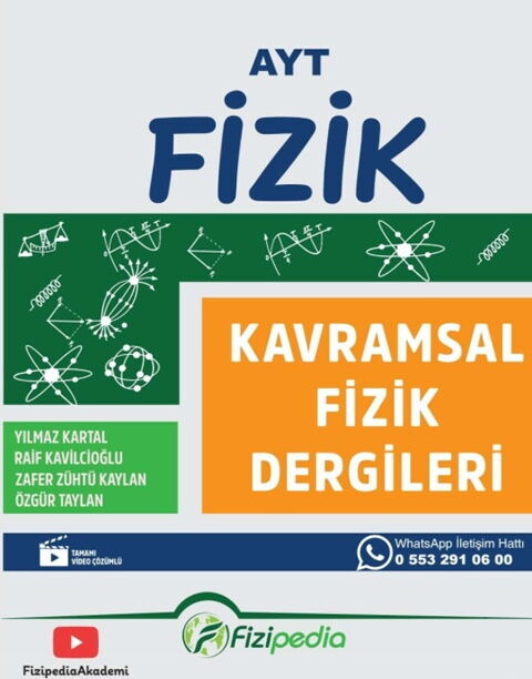 Fizipedia Yayınları AYT Fizik Kavramsal Dergileri