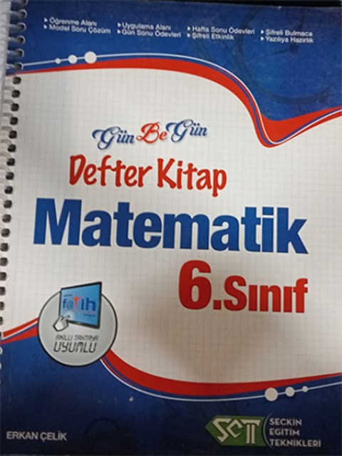 GÜN BE GÜN DEFTER KİTAP MATEMATİK 6.SINIF