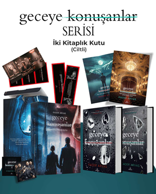 Geceye Konuşanlar  Serisi – İki Kitaplık  Kutu Ciltli