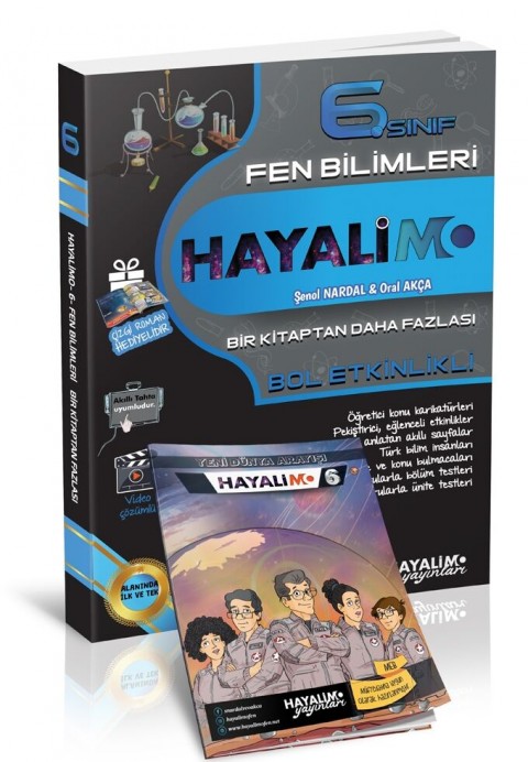 Hayalimo Yayınları 6. Sınıf Fen Bilimleri Etkinlikli Konu Anlatım Hediyeli