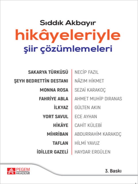 Hikâyeleriyle Şiir Çözümlemeleri
