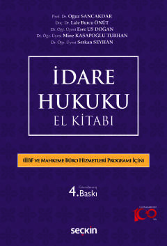 İdare Hukuku El Kitabı (İİBF ve AMYO İçin)