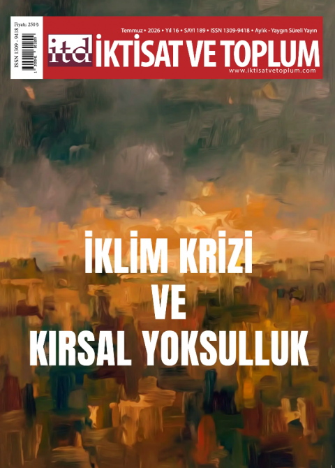 İktisat ve Toplum Dergisi 189. Sayı  İklim Krizi ve Kırsal Yoksulluk