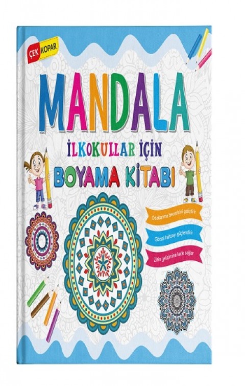 İlkokullar İçin Mandala Boyama Kitabı