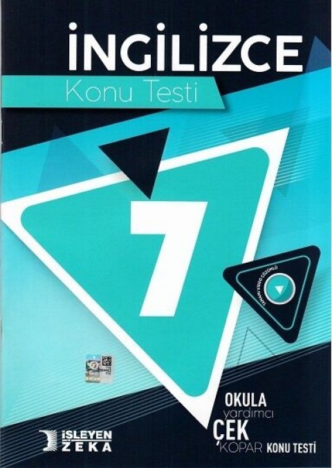 İşleyen Zeka 7. Sınıf İngilizce Konu Testi