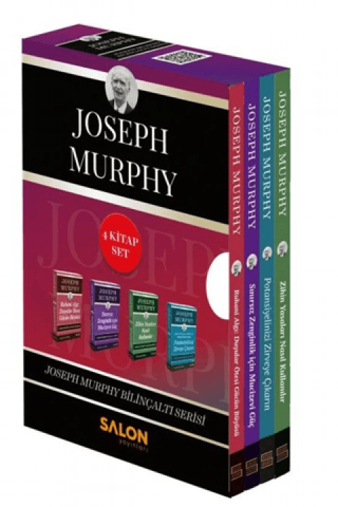 Joseph Murphy Bilinçaltı Serisi Seti (Kutulu 4 Kitap Takım)
