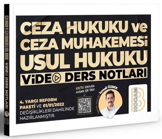 KPSS A Grubu Ceza Hukuku ve Ceza Muhakemesi Usul Hukuku Video Ders Notları